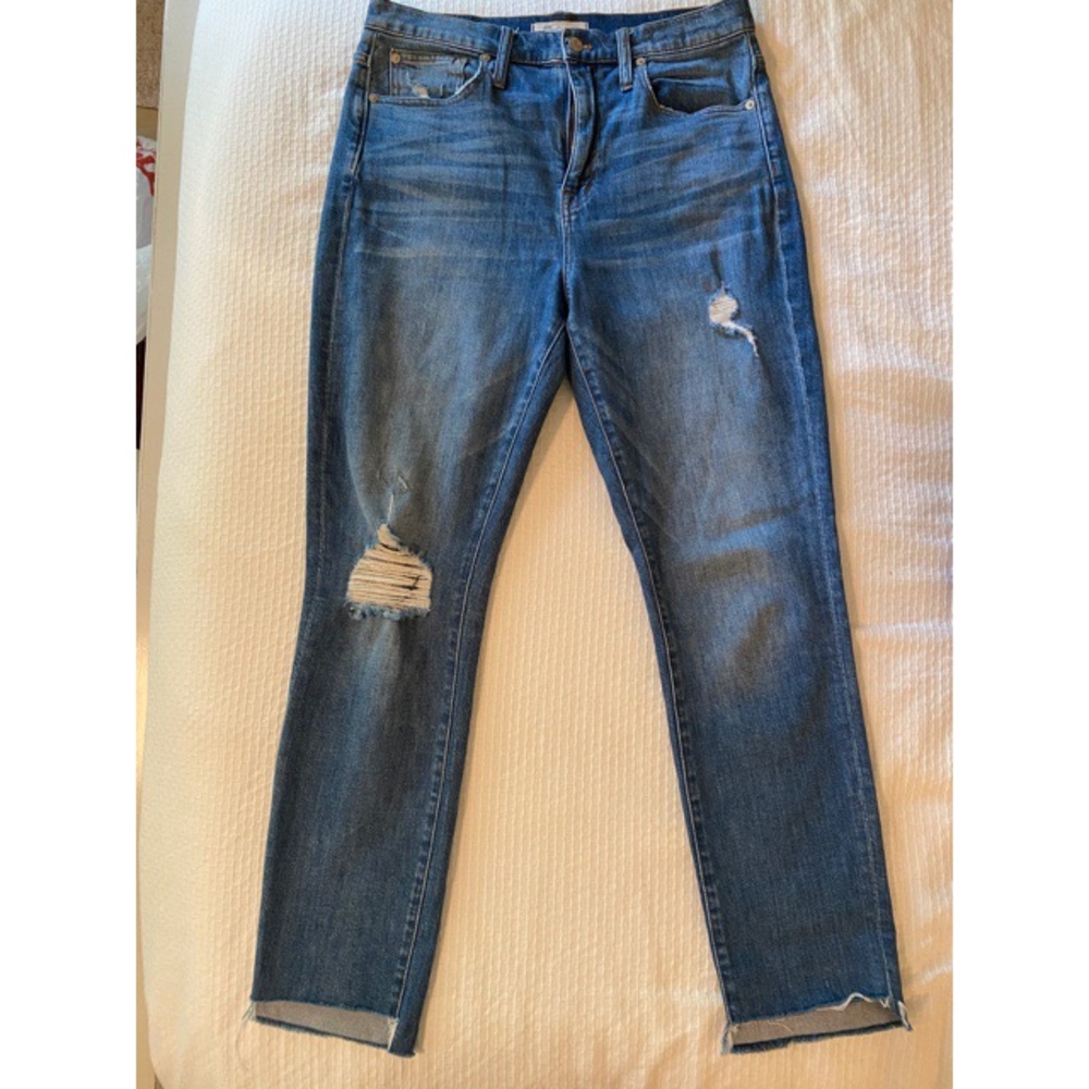 Madewell The High Rise Slim Boy Jean Lita Wash